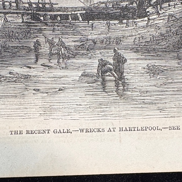 Historic Shipwreck Illustration Print - Picture 2 of 5